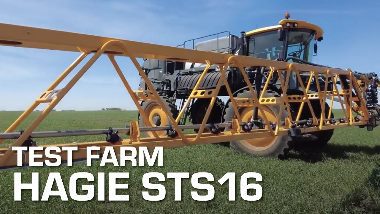 Hagie STS16 Sprayer at the Leading Edge Test Farm