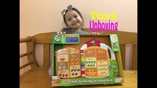 Toys Unboxing Leapfrog Tad S Get Ready For School Book Youtube