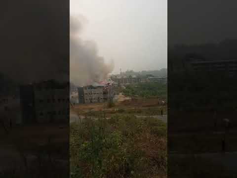 Fire Gut Army Barracks In Calabar