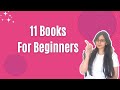 11 Books for Beginners || Book Recommendations For All Types of People