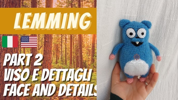 Combo Grizzy And The Lemmings Amigurumi