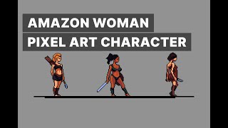 Amazon Woman Game Sprite Sheets