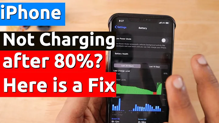 iPhone Not Charging after 80 Percent? Here is a Fix