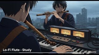 Peaceful Study Lo-Fi with Native Flute — Focus, Reading, Coding (84 BPM, Fm) Lfoi Free Intermediate Flute Lessons