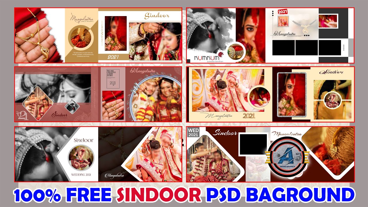 SINDOOR & MANGAL SUTRA VOLUME 03 free 12x36 psd background download 2021 -  YouTube