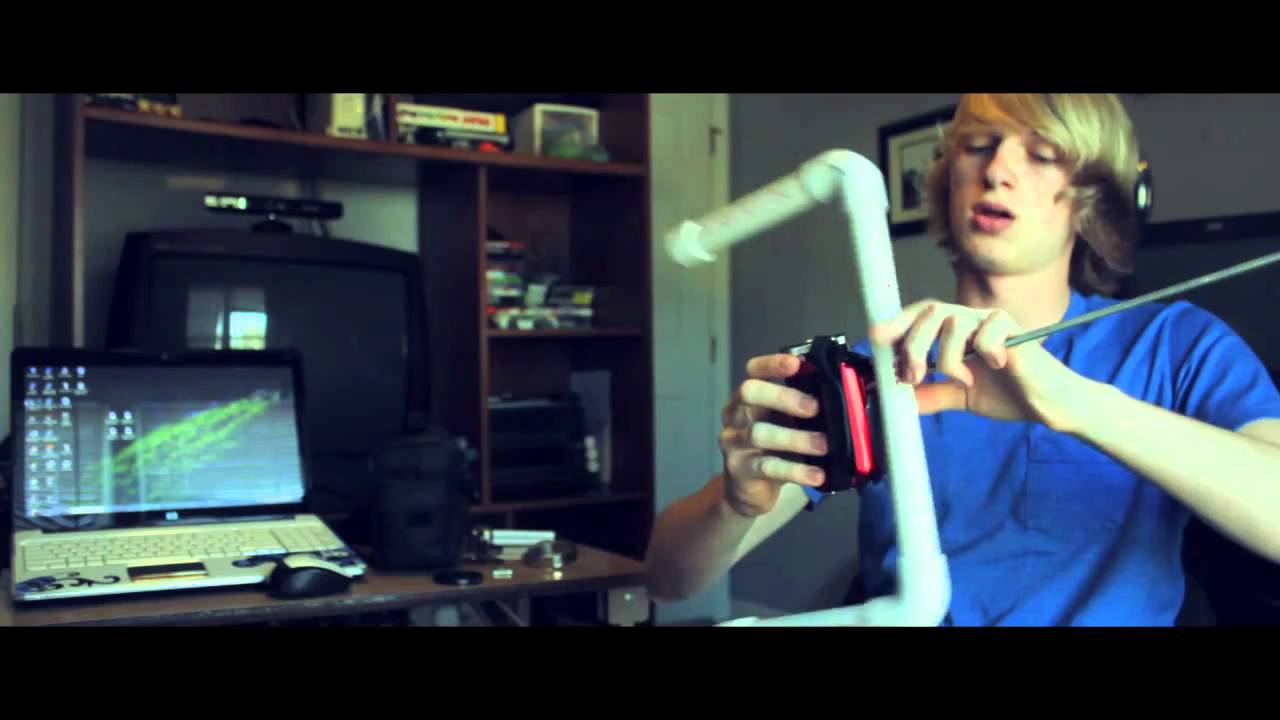 DIY $6 DSLR Handheld Camera Rig - YouTube
