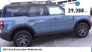 2021 Ford Bronco Sport RIVERSIDE,TEMECULA,SAN BERNARDINO,MORENO VALLEY,FONTANA 777065