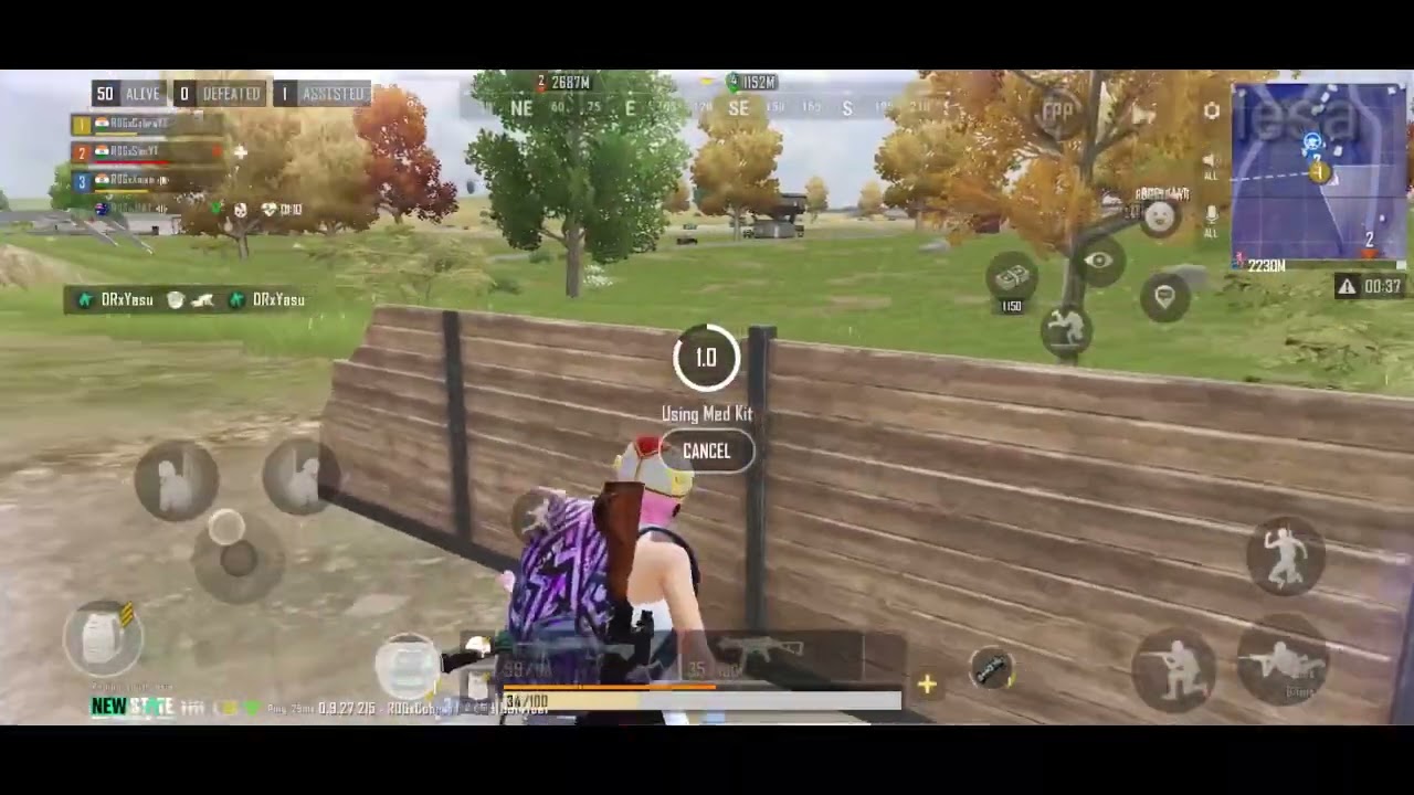 How I did 1v3 of team TRYHARD in VE Winter Masters👀 || Team ROGx