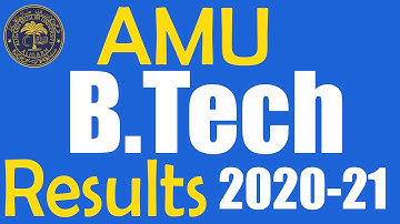 AMU B.Tech Results 2020 | Engineering Results of Aligarh Muslim University