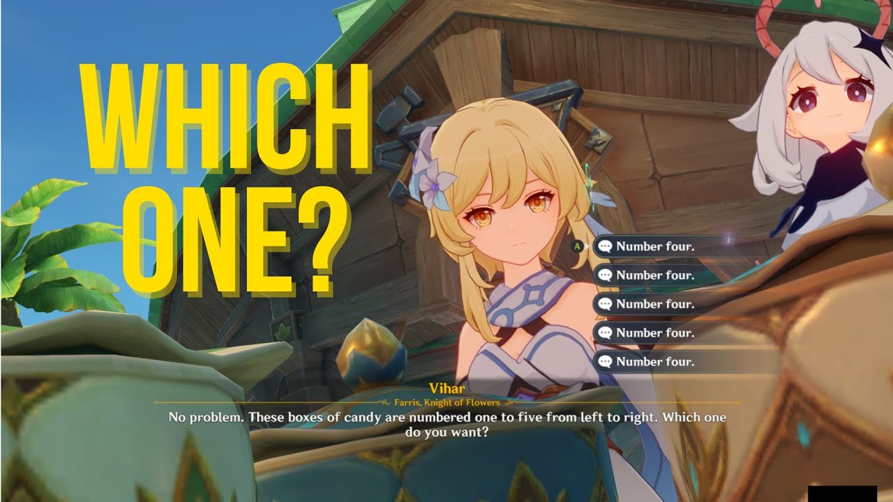 [Genshin Impact 3.0] What happen if you choose the wrong candy box twice? YouTube