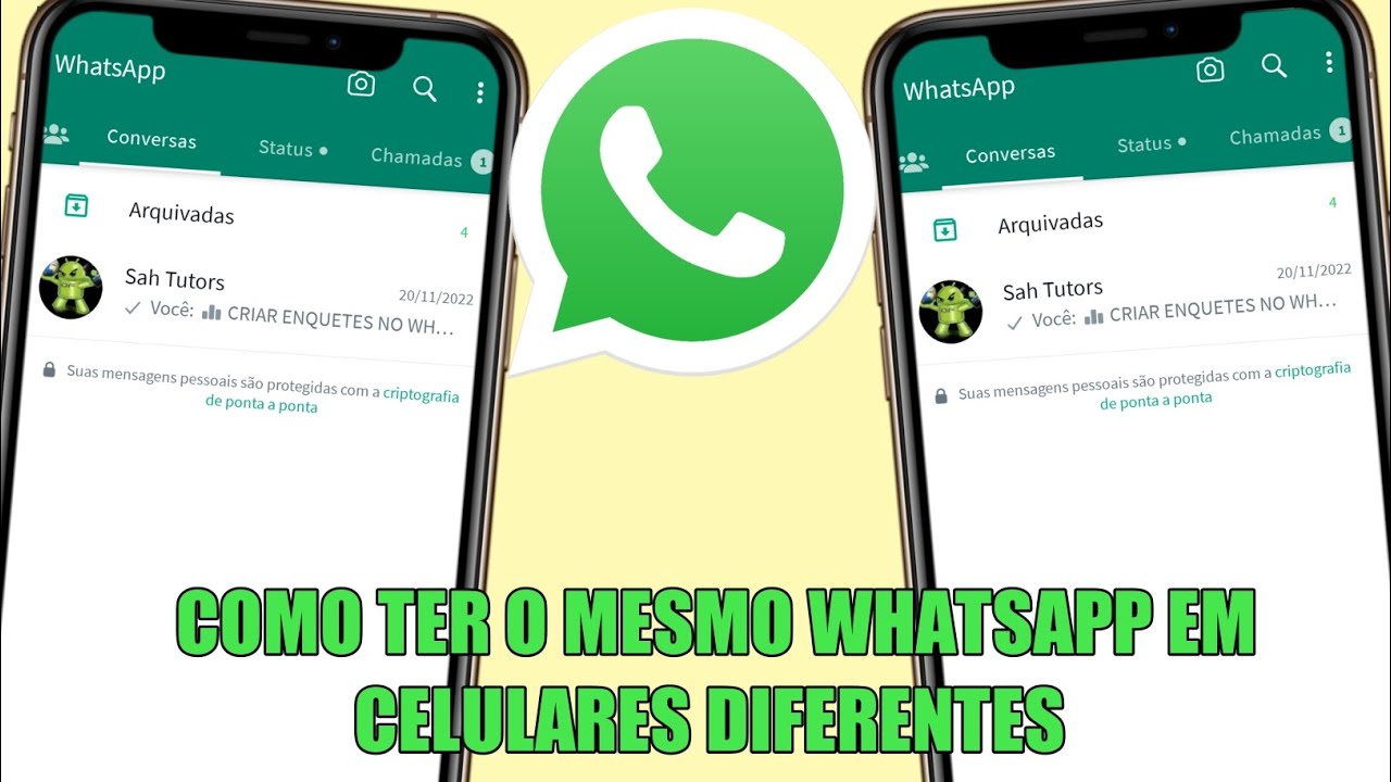 COMO TER O MESMO WHATSAPP EM DOIS CELULARES DIFERENTES 2023 - YouTube