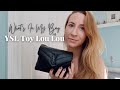 WHAT’S IN MY BAG: YSL Toy LouLou (black with black hardware) Fall 2021