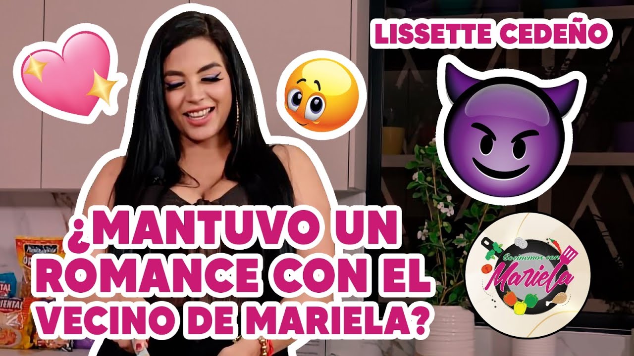 ¿Lissette Cedeño mantuvo un romance con el vecino de Mariela? 🤔 | Cocinemos con Mariela