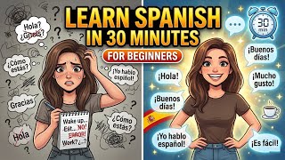 Learn Spanish in 30 Minutes Even If You Know Nothing