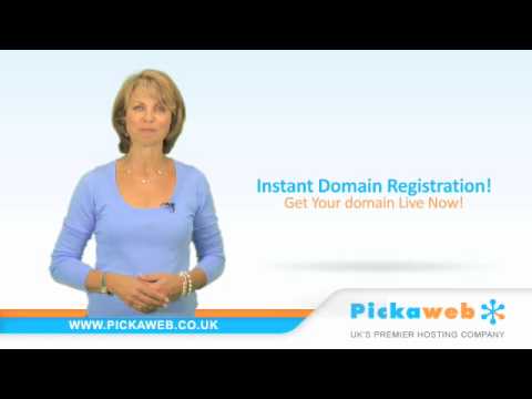 How to register a domain name with Pickaweb.co.uk