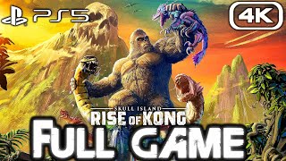 SKULL ISLAND RISE OF KONG Gameplay Walkthrough FULL GAME (4K 60FPS PS5) No Commentary by Shirrako 16,400 views 3 days ago 2 hours, 43 minutes