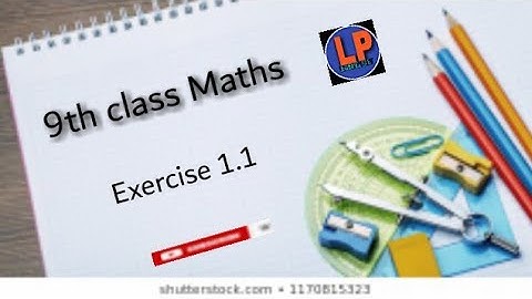 9th class exercise 1.1 question 1 and 2, order of matrix and equal matrix