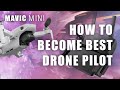 Mavic mini Cinematic flight tutorial w / Joystick view