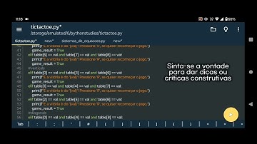 Jogo da velha simples em Python, sem framework ou biblioteca