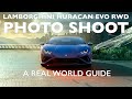 HOW TO SHOOT PROFESSIONAL CAR PHOTOGRAPHY | Lamborghini Huracan EVO RWD Behind the scenes