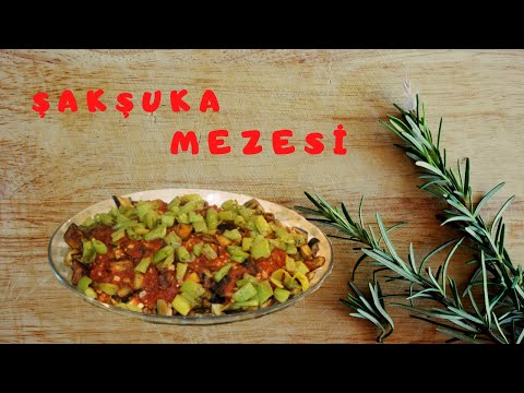 HARİKA BİR YAZ YEMEĞİ Şakşuka Mezesi - Tunkiz'den Lezzetler
