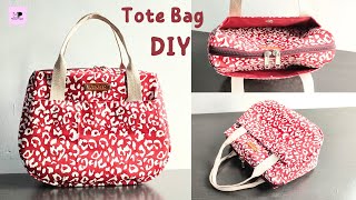 Cute Tote Bag Sewing Tutorial | DIY Cute Tote Bag Tutorial