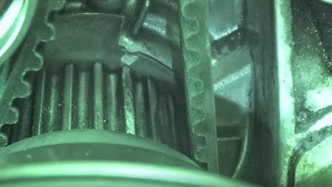 Video #12 2004 Mitsubishi Montero Timing Belt Installation