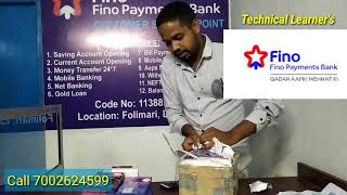 Csp Fino payment Bank Pax Device D180 Mpos Unboxing Agar app fino ka csp chalate hai a Device ko Buy