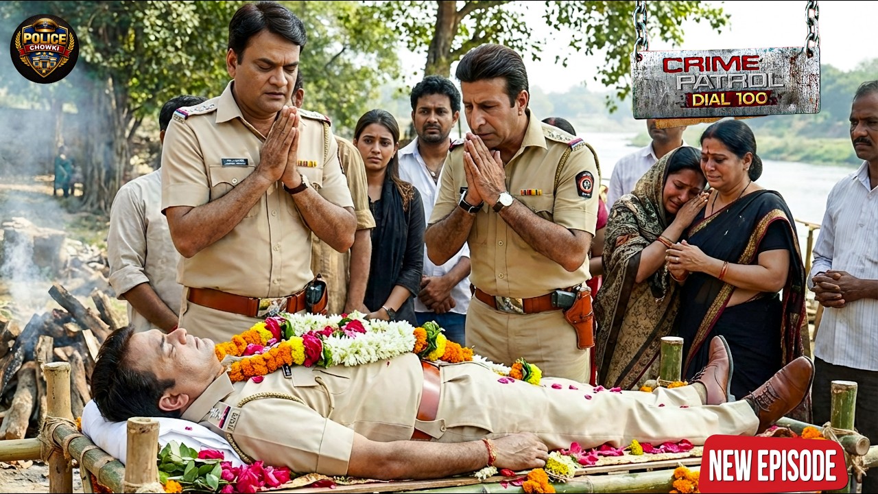 शहीद पुलिसवाले की चिता को आग देने पहुंचे साथी माहौल हो गया सन्न || Crime patrol || New episode ||