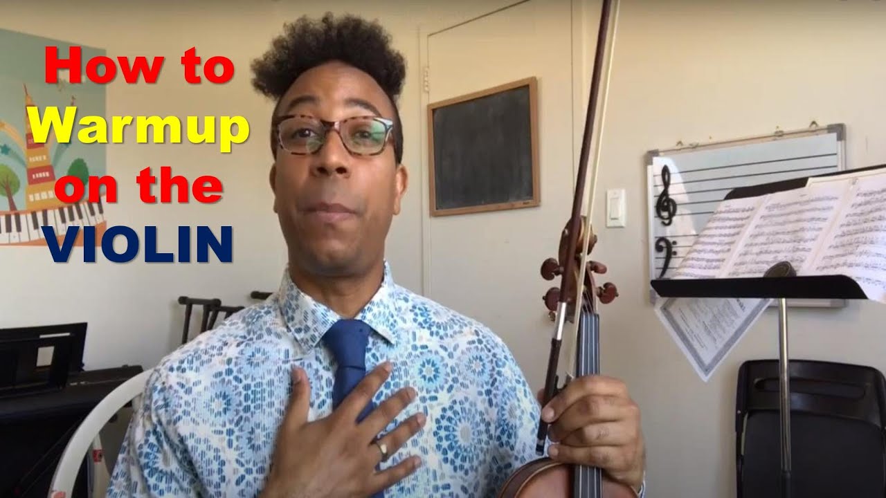 How to Warmup on the Violin - YouTube