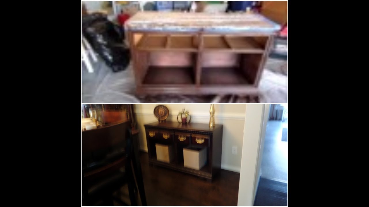 Diy Dresser To Buffet Makeover Youtube