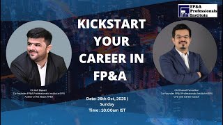🎯 Kickstart Your FP&A Career Webinar | Oct 2025 screenshot 4