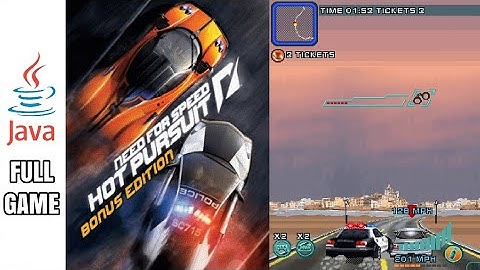 NEED FOR SPEED HOT PURSUIT 2D - Java Game (Full Gameplay No Commentary)