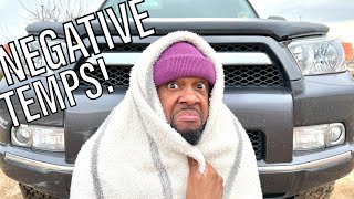Living in My 4Runner | How I Stay Warm in Negative Temperatures!