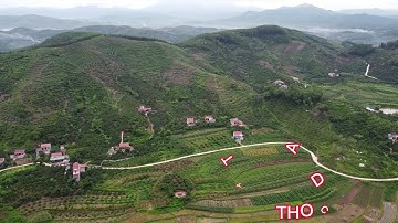 Toàn Cảnh Trên cao Vải Thiều Núi Đồi Lục Ngạn #vaithieu #lucngan