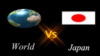 【MKWii】WOR vs JPN - Selected races