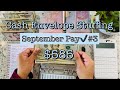 Cash Envelope + Sinking Funds Stuffing |Paycheck #3 Sept.2021 | Budget With Jeanette