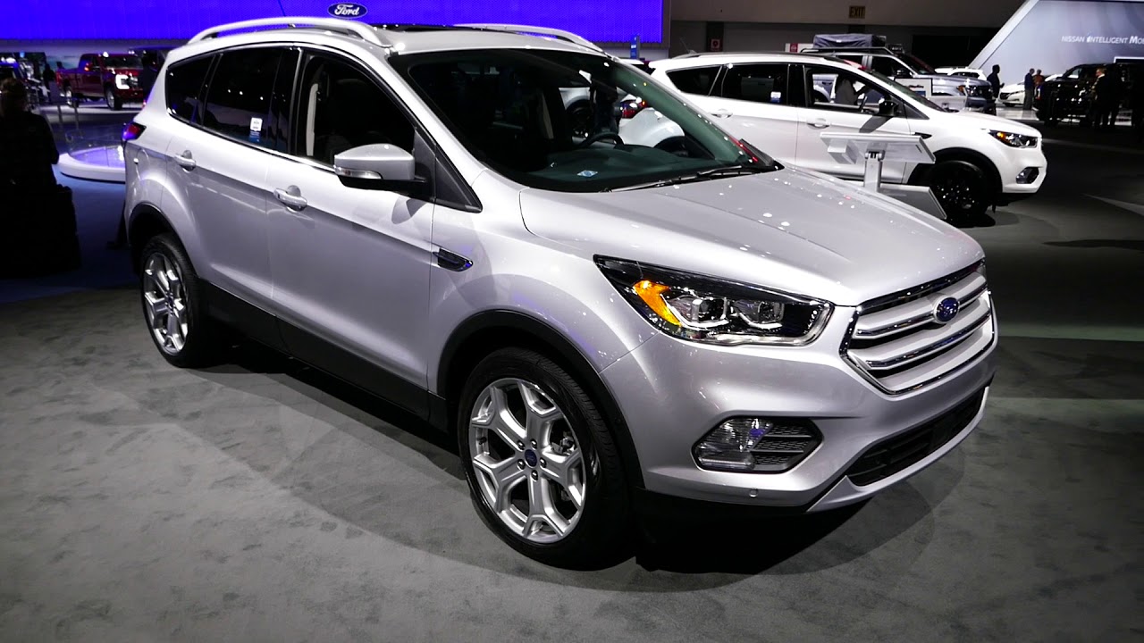 New 2018 Ford Escape Titanium SUV Exterior Tour 2017 New 2018 Ford Escape Titanium SUV Exterior Tour 2017