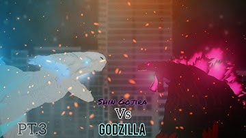 Godzilla vs Shin Godzilla part 3 ||dc2 animation||