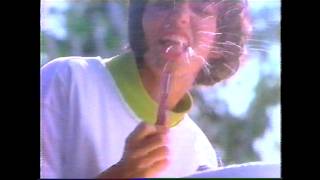 Close-Up Toothpaste Commercial In Which A Woman Spits At The Viewer
