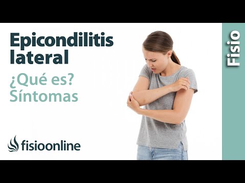 Epicondilitis lateral o codo de tenista - Qué es, causas, síntomas y tratamiento