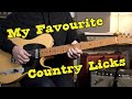 All my best country licks in one short solo