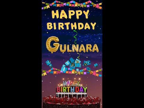 Happy birthday Gulnara!