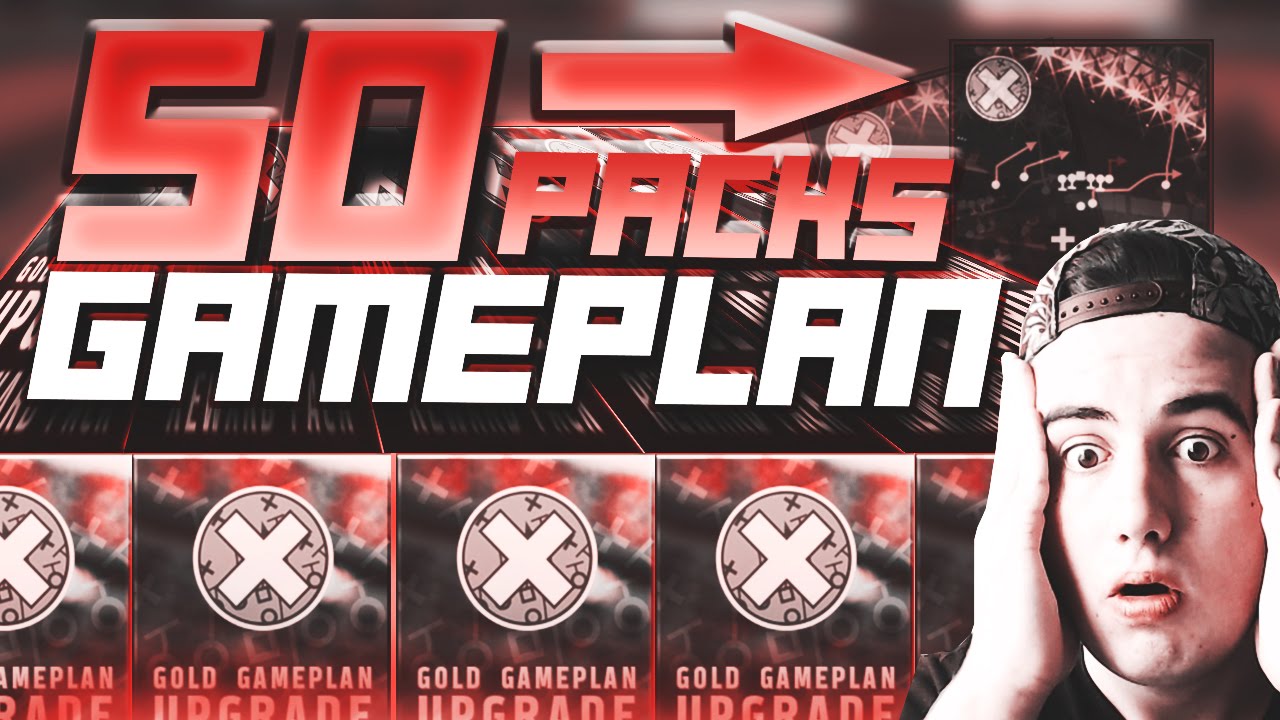 50 Gameplan PACKS! BEST ELITE GAMEPLAN PULL?! 1.5+ MILLION PULL!