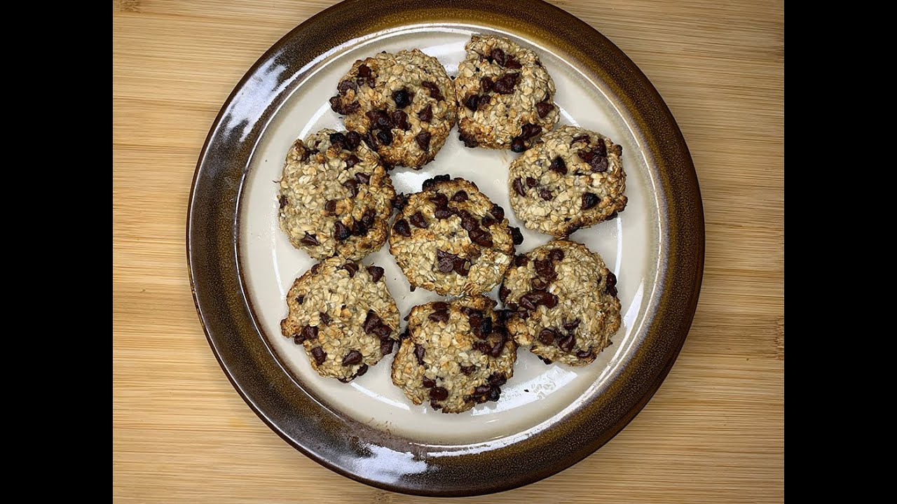 Easy Oatmeal Banana Cookies YouTube