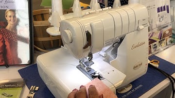 Get the Perfect 1/4" Seam on Your Serger!