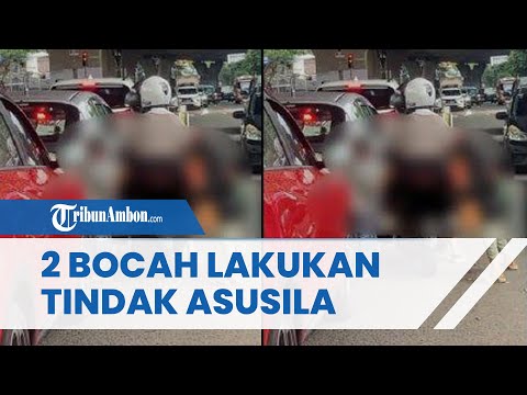 Viral Video 2 Bocah Lakukan Tindak Asusila ke Pemotor di Bandung, Sudah Diamankan Satpol PP