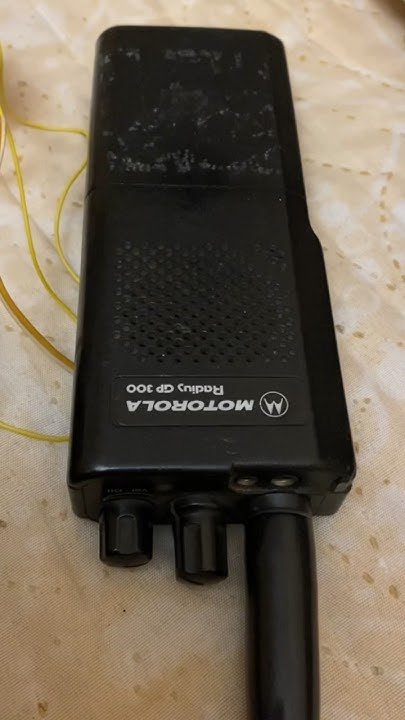 Программатор рации Radius GP300 - YouTube