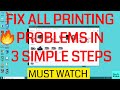 How to fix all printing problems in one video for Epson L360 and other printers | Offline