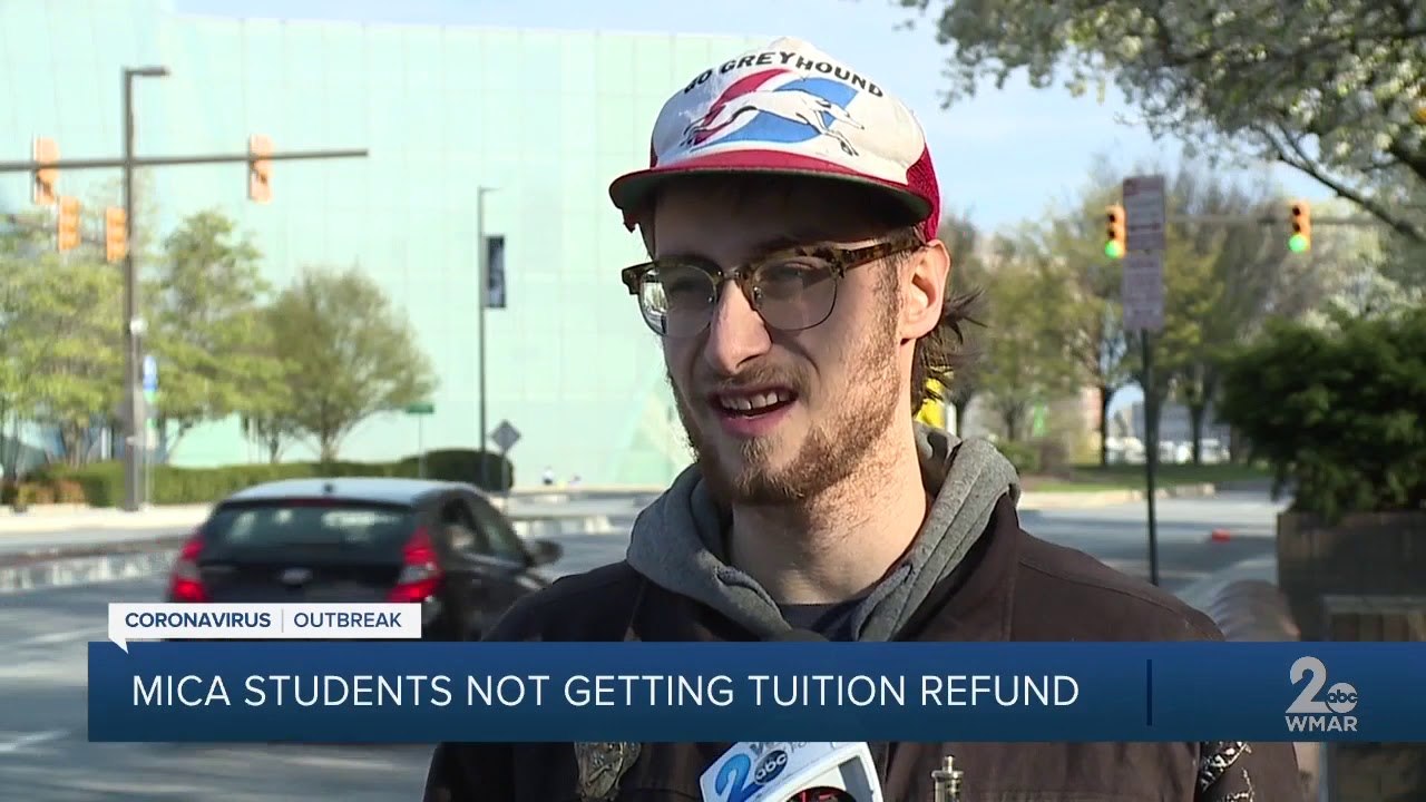 MICA Students organize petition for tuition refund YouTube